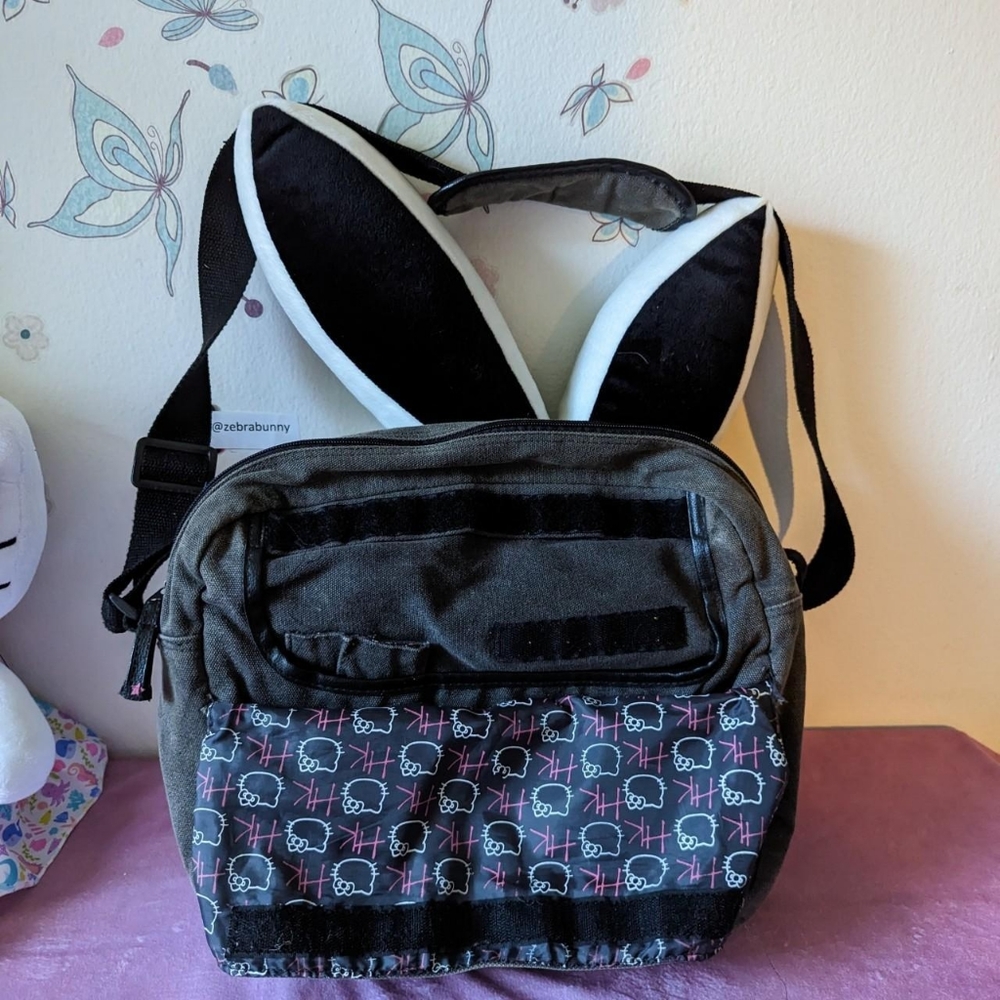 hello kitty punk tote bag ☠️💀 - Picture 5 of 8
